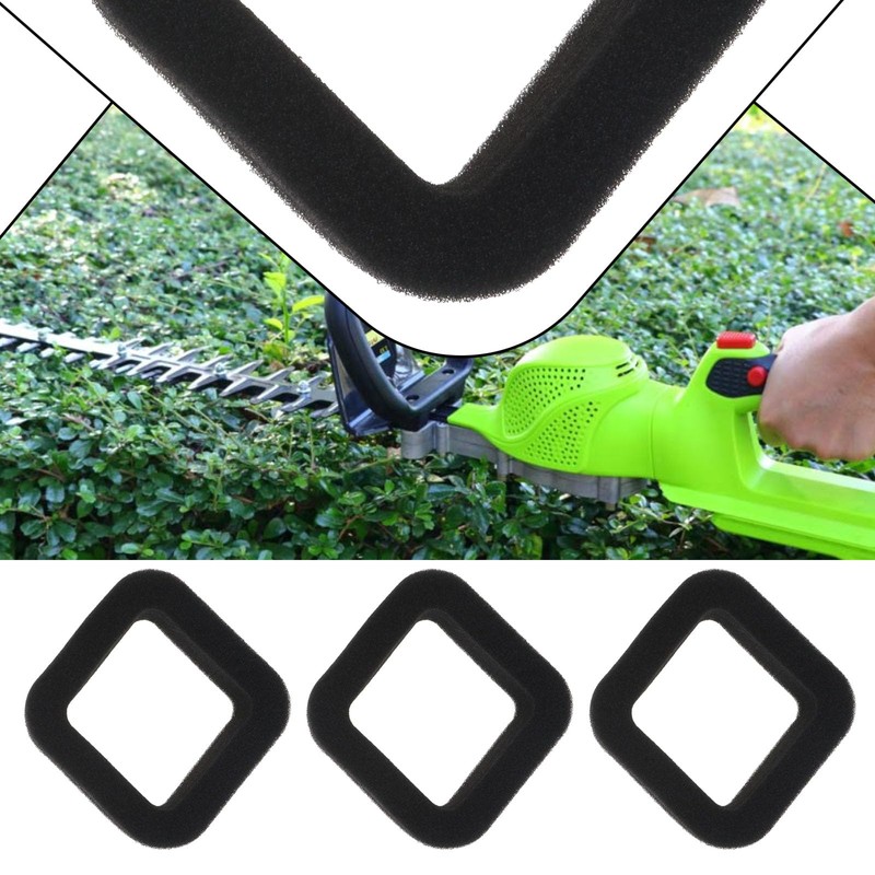 SG Store 4Pcs 45mm x 45mm Strimmer Air Filter Sponge