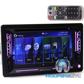 Soundstream VR‐63B in Dash Media, 6.2"