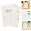 Gadpiparty Monthly Planner Refill Inserts Loose Leaf Paper for Efficient