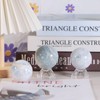 mookaitedecor Natural Celestite Crystal Ball with Acrylic Stand, 50-60 mm