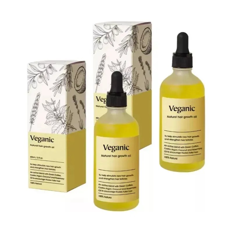 2pcs Aceite Esencial Para Cuidado Del Cabello Veganic Hair
