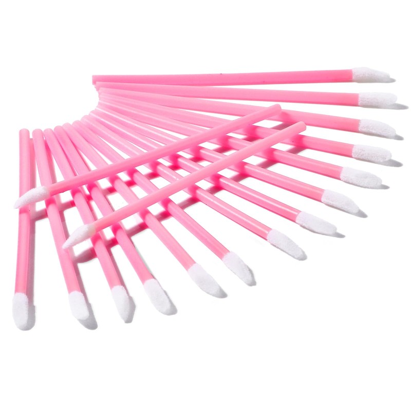 200 Stück Einweg-Lippenpinsel, Make Up Lippenstift Pinsel, Schminkpinsel, Lippenapplikator Werkzeug