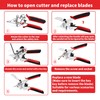 GARTOL Multi Angle Miter Shears Cutter, Multifunctional Trunking Shears For