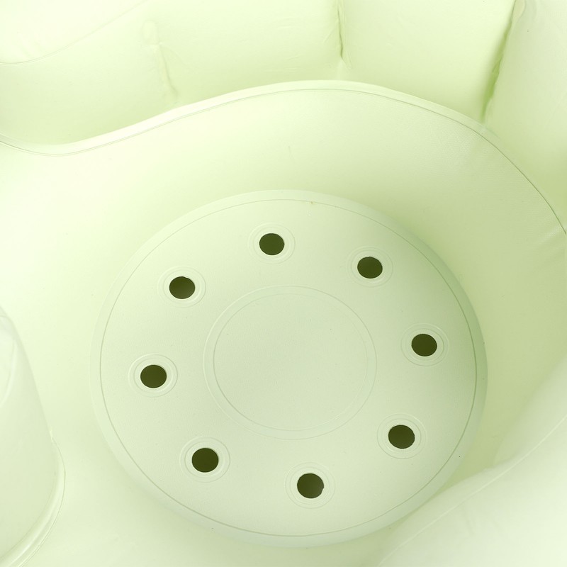 Baby Inflatable Couch PVC Cute Comfortable Portable Built in Pump