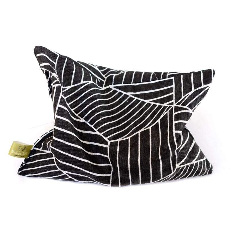 Miniblings Cherry Pit Pillow Cushion Health Cold Cough 23X17Cm Black