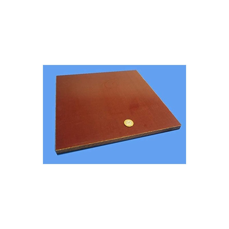 Micarta Canvas CE Phenolic Sheets .500" (1/2") Thick x 12"