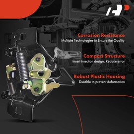 A-Premium Hood Latch Lock Assembly Compatible with Ford Vehicles - F-150 F150 1997-2003, F-150 Heritage 2004, Expedition 1997-2002 - Front Side, Replace# XL3Z16700AA