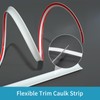 Flexible Trim Caulk Strip Wall Moulding Trim, 1/2 in x10