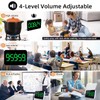 XREXS Digital Kitchen Timer, Digital Cooking Timer, Count Up/Down Timer