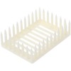 Jowxsx White Plastic Queen Marker Cage Clip Bee Catcher Beekeeper