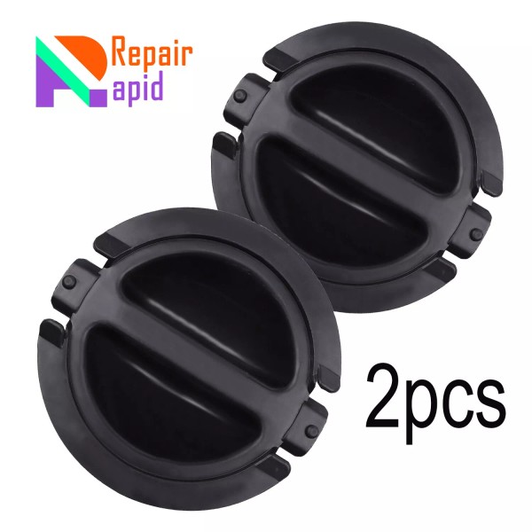 REPAIRAPID 2Pcs Front Fender Liner Fog Lamp Cover for Jeep