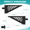 Storage Shed Shelf Brackets Compatible with Suncast,