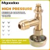 Mgoodoo 3/8" Male Swivel Flare Propane Gas Inlet Range Cooking