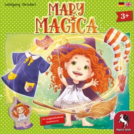 Mary Magica - Board Game by Pegasus Spiele 2-5 Players – Board Games for Family – 10-15 Minutes of Gameplay – Games for Family Game Night – Kids and Adults Ages 3+ - English Version