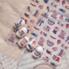 Red Blue Nail Atickers American Flag Nail Art Stickers 5D