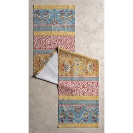 Maison d' Hermine Spring/Summer Table Runner, 100% Cotton, Decorative, Washable Easter Table Runner for Dining, Home, Weddings, Banquets, Buffets - Marquise (50 cm x 150 cm)