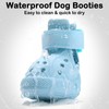 Dog Shoes for Hot Pavement,Non-Slip Waterproof Breathable Easy to Clean