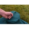 Mini Lustrous Cover for Large Ceramic Egg-type Kamado, Waterproof Fabric,