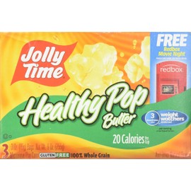 Jolly Time Healthy Pop Microwave Popcorn - 3 ct