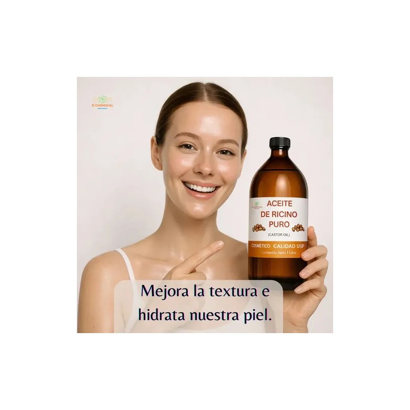 Aceite De Ricino Puro (castor Oil) 1 Litro
