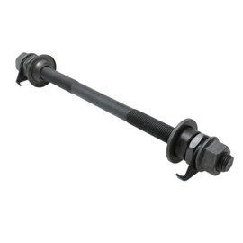 yukata Bike Axle 180 mm /7.08 Inch Bicycle Multiple Speed Rear Hub Axle Rear Hub Axle Bicycle Axle 3/8 "Black 26TPI Bicycle Hub Axle 1PCS