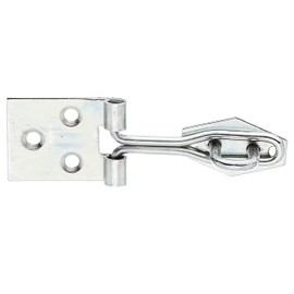 Alberts 348205 Hasp | with Loop | Galvanised | Thick Layer Passivated | 80 x 26 mm
