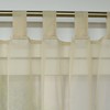 ESLIR Tab-Top Curtains Window Curtain Transparent Voile 1 Piece
