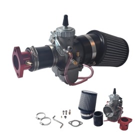 SJVLXHI VM34 Carburetor Kit, For GX390 / 420cc Predator,58mm Air Filter Grey