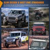 Nilight Single Row LED Light Bar Ultra-Slim Spot Flood Combo
