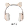Glowing Cat Ears Bluetooth Headphone Bass Foldable Wireless Headwear Breathing