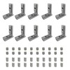 Pack of 10 T-Nut Inner Angle Connector Corner Angle T