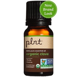 Organic Clove 100% Pure Essential Oil a" Aromatherapy (0.5 fl. oz.)