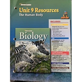 Glencoe Science Biology- Unit 9 Resources-The Human Body