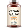 Amandean Vegan Vitamin D3 K2, 5000 IU Algae + MK-7,