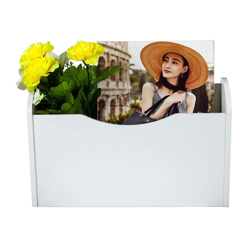 PAG Wall File Holder Wall Mounted Wood Hanging File Organizer