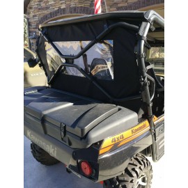 NO EXCUSES UTV KAWASAKI TERYX 4 SEAT REAR WINDOW/DUST BARRIER