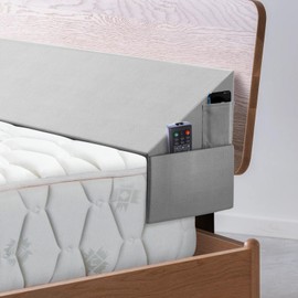 Krightlink Bed Wedge Pillow for Headboard Gap Filler(40"x6"x10") Twin Size Mattress Gap Filler(0-8") Bed Wedge for Headboard Gap Between Your Headboard and Mattress