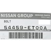 Nissan 54459-ET00A Shock Bolt
