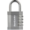 FortLocks Padlock - 4 Digit Combination Lock for Gym Outdoor