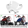 TCT-MOTORPARTS Clear Windshield Fit for Kawasaki Cruiser Vulcan VN 500