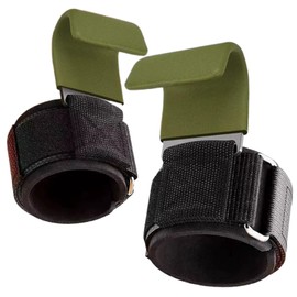 Wrist Wraps for Weightlifting - Bodybuilding Grips Hook | Ergonomic Padded Wrist Wraps Hooks Supports for Workout Home Fitness Strength