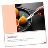 STOBAZA 4 Pack Stainless Steel Orange Peelers Easy to Use