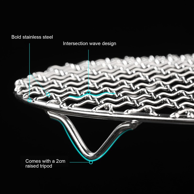 Stainless Steel Grill Grate,Stainless Steel Cooking Grate - Heat Resistant