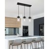 foucasal Kitchen Pendant Lighting Over Island Pendant Lights with Seeded
