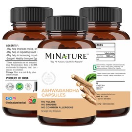 Ashwagandha Capsules | 1000 mg | 90 Capsules - 45 day supply