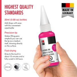 Marabu Alcohol Ink Set, 20ml, Neon Set