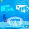MOMUSE Children's Diving Goggles with Soft Fabric Strap, Swimming Goggles