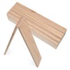 Gatuida 12pcs Unfinished Rectangle Wood Boards for Crafts for Painting