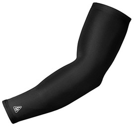 B-Driven Sports Select-Grade Black Arm Compression Sleeve - True Compression & Protection - Strong 220 Pro-Fit Cooling & Wicking Built To Last - 2XL