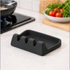 Silicone Utensil Rest for Spoons, Forks & Spatulas – Non-Slip